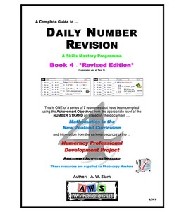 Products: L3N1: Daily Number Revision – Book 4 – AWS Publications