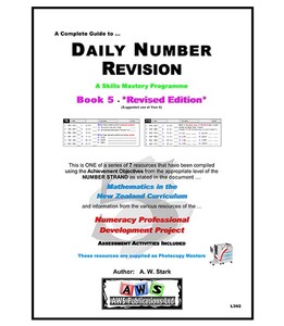 Products: L3N2: Daily Number Revision – Book 5 – AWS Publications