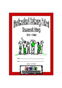 Products: H8: Year 8 Homework Diaries – Series 1 – AWS Publications