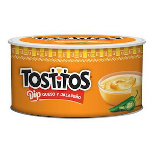 Tostitos Queso Suave Dip 255g (DENTED CAN)
