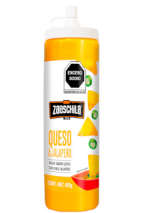 Mexican Snacks: Cheese and Jalapeño Sauce 265g