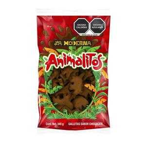 Mexican Snacks: Animal Crackers – Chocolate Flavour 340g