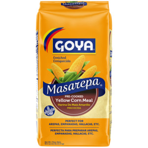 Tortillas Corn And Flour: Masarepa Yellow Corn Meal 1kg