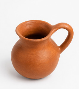 Handcrafted Mexican Clay Jug