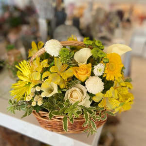 Basket of Yellow Sunshine