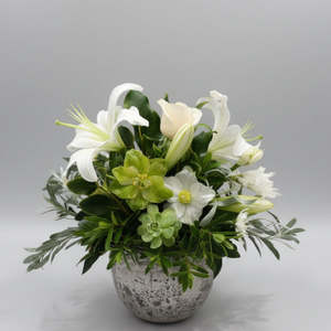 Eternal Grace  - Stone Pot Arrangement