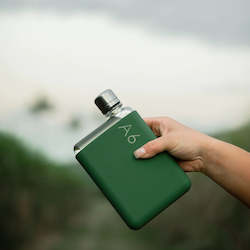 Frontpage: Memobottle - A6 Silicone Sleeve - Moss Green