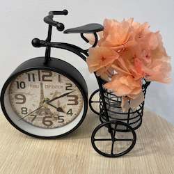 Homeware: Flower Bicycle Clock