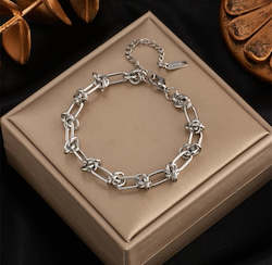 In Knots Bracelet - Sterling Silver