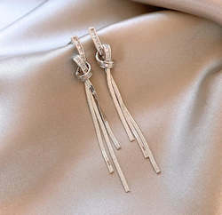 Knotted Elegance - Sterling Silver