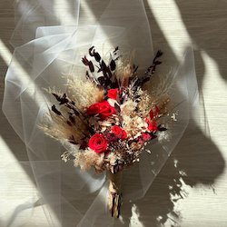 Shop All Flowers: Ruby Wood Bridal Bouquet - Preserved
