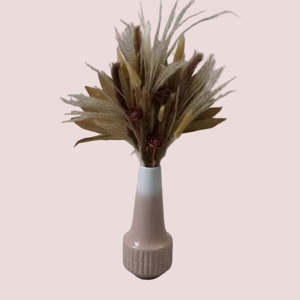 Blush Pink Vase- Dried Arrangement