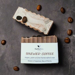 Body: Brewed coffee handmade soap - fields&Co.