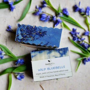Body: Wild Bluebells handmade soap - fields&Co.