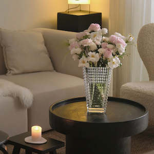 Crystal Vase (Beveled)