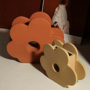 Vases: Floral Matte Vase