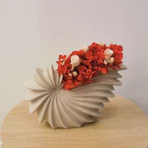 All Flowers: Red Amour - Shell Arrangement