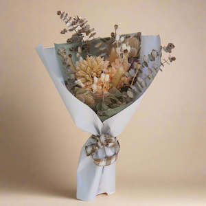 All Flowers: Peach Magnolia - Dried Bouquet