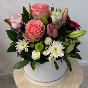 Elegance - Hatbox Arrangement