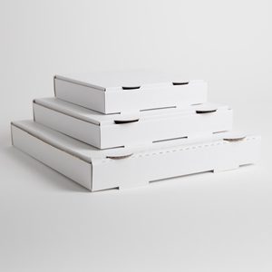 Food Boxes Trays Cardboard: LRG 14" Pizza Box 100/pkt