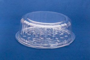 Plastic: 8" Cake Dome MED LID 80mm 100/ctn