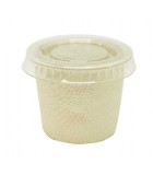 Lid for 60ml Pulp portion cup, 100/sleve, 2000/carton