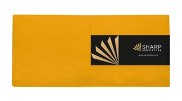 Luncheon Napkins: Gold/Yellow 2 ply Luncheon Napkin 200/pkt