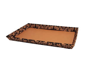 Patterned Cardboard Platters MED 360x260x30 100/ctn
