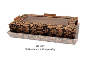 Platters Cardboard: Cover for Small paisley platter 100/ctn