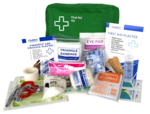 First Aid Kits: Lone Worker / Vehicle First Aid Kit - 1 person Soft Pack