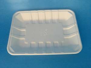 Biodegradable Compostable Trays: Bio Produce Tray 250x180x25 50/slv, 600/ctn