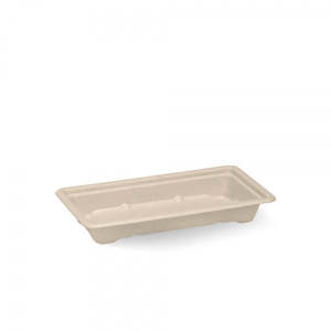 Biodegradable Compostable Trays: Small Sushi Tray 167x91 100/slv 600/ctn..