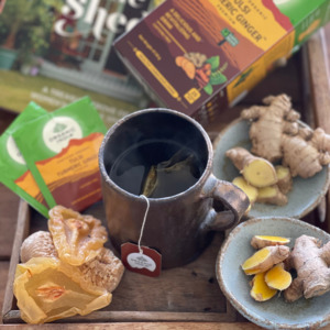 Ayurvedic Cooking Spices: Tulsi Turmeric Ginger Tea