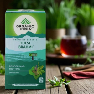 Ayurvedic Cooking Spices: Tulsi Brahmi Tea