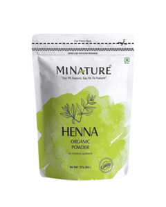 Natures Hair Support: Organic Henna Powder 227g - USDA Certified