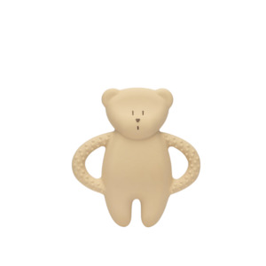 Teethers: Sand Bear Natural Rubber Teether