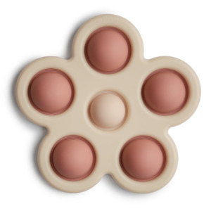 Teethers: Blush Flower Press Toy
