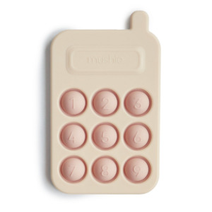 Teethers: Blush Phone Press Toy
