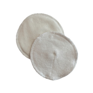 Bamboo & Cotton Contoured Reusable Breast Pads