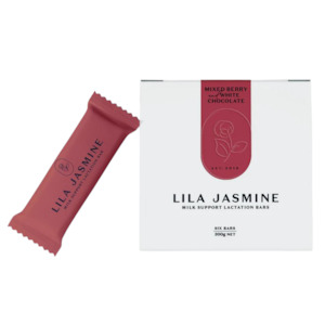 Berry + White Chocolate Lactation Bars