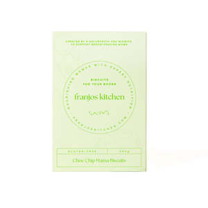 Breast Feeding: GF, V Choc Chip Lactation Biscuits