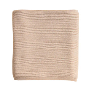 Oat Freddie Merino Blanket