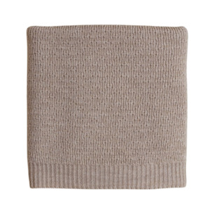 Linen: Sand Dora Merino Blanket