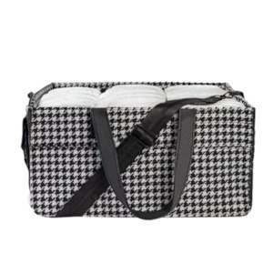 Black Houndstooth Bunnie Caddie