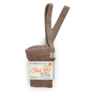 Toddler Clothing: Cocoa Blend Footless Retro Tights With Braces