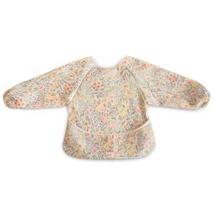 Bibs: Pastel Blooms Long Sleeve Bib