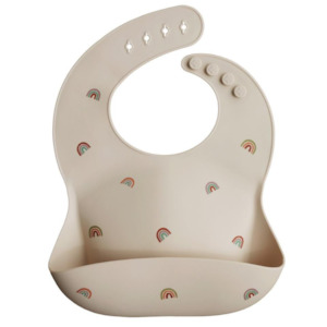 Bibs: Rainbow Silicone Bib