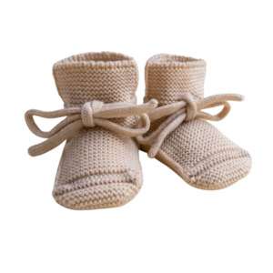 Footwear: Oat Booties