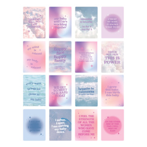 Birth Affirmation Cards A6