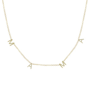 Mama Accessories: Gold Mama Necklace